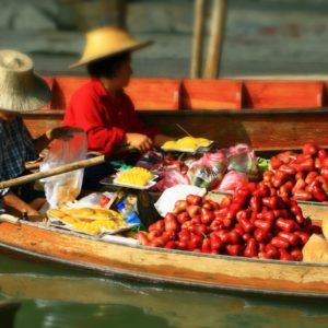 and-women-sell-piles-of-fresh-fruits-and-vegetables-in-floating-markets-on-the-river-there-are-several-floating-markets-around-bangkok