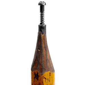 screw-carved-into-lead-of-a-pencil