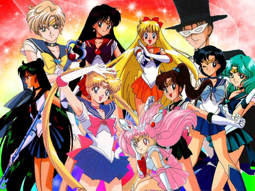 Characters in Sailor Moon a popular Shojo Manga