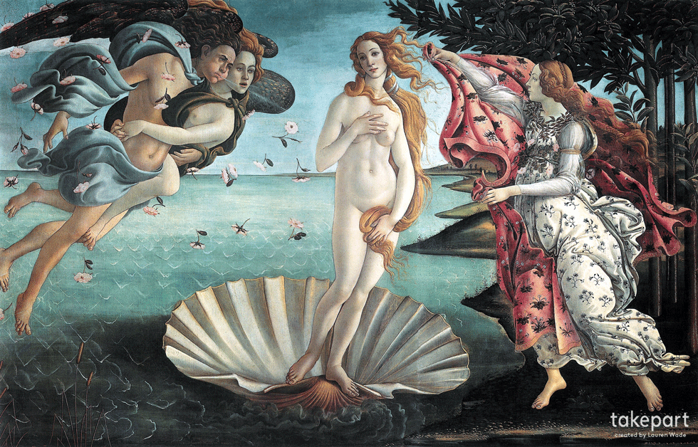 1Birth of Venus Botticelli-3