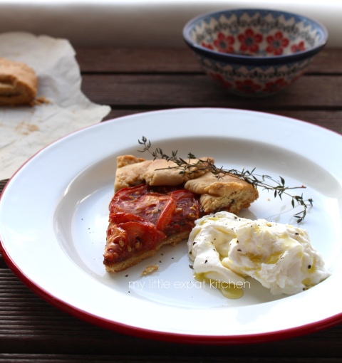 My Little Expat Kitchen tomato galette 1