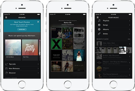 Spotify-iOS-App