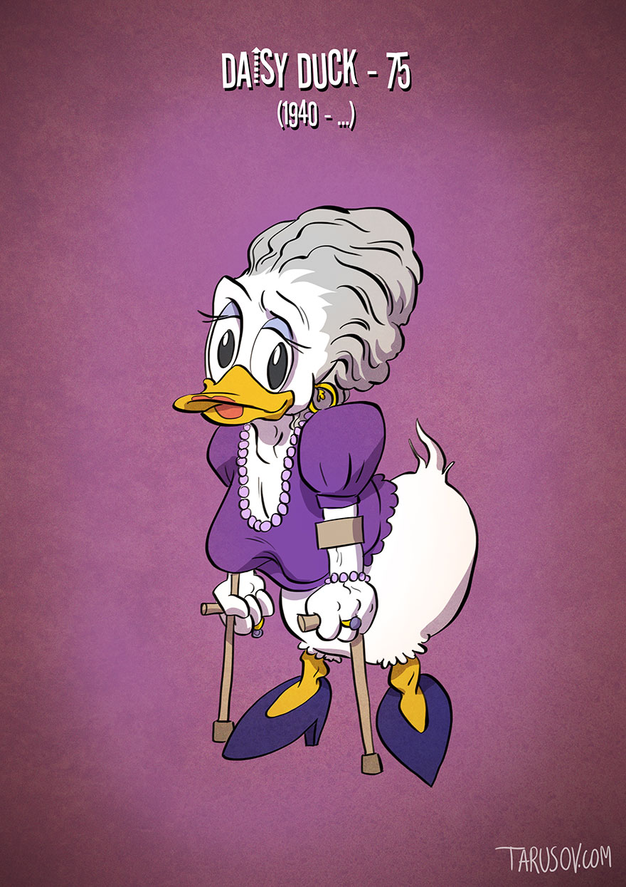 1If-Cartoon-Characters-Looked-Their-Age22  880