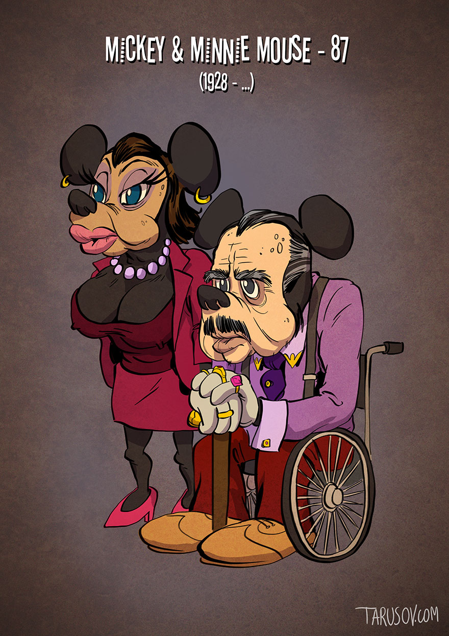 1If-Cartoon-Characters-Looked-Their-Age25  880