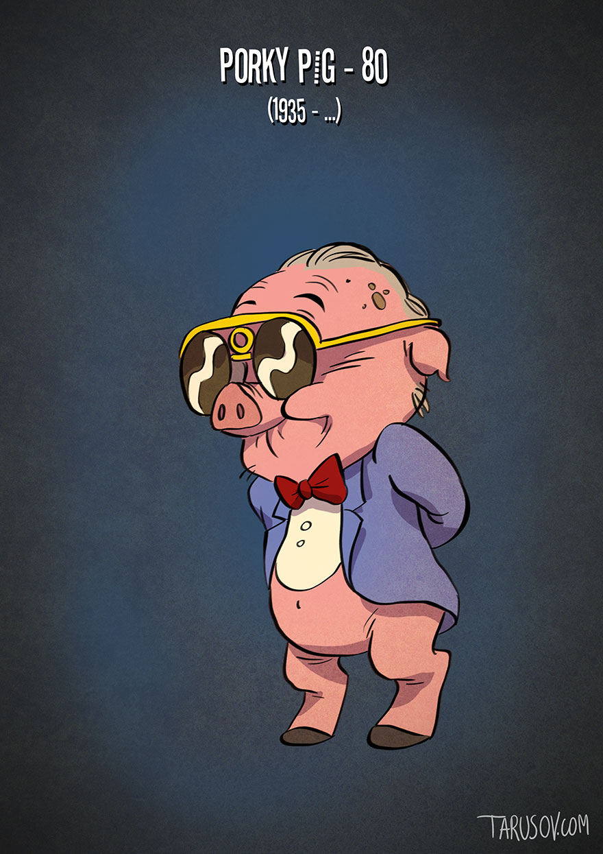 1If-Cartoon-Characters-Looked-Their-Age26  880