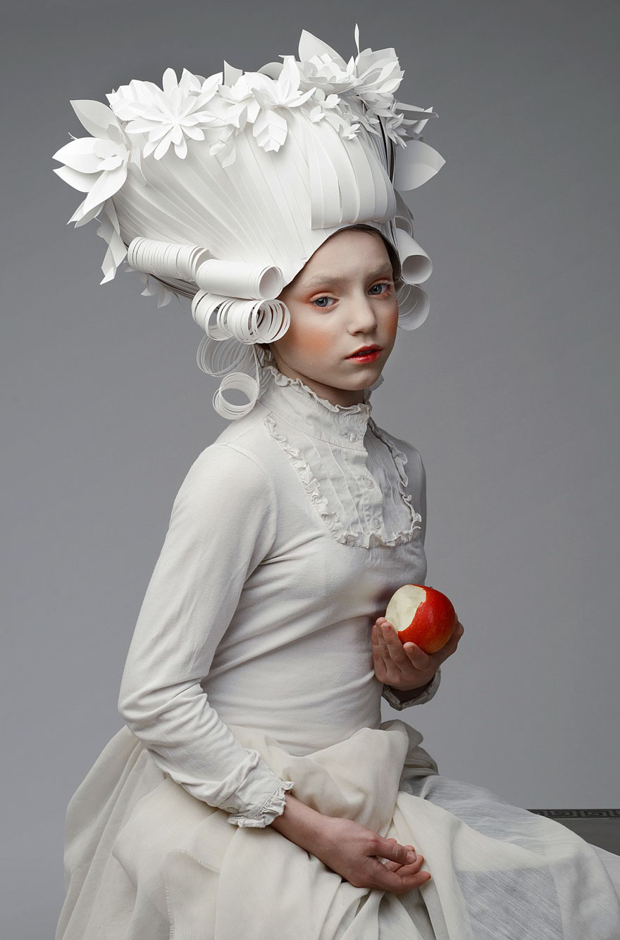 azya kozina paper wigs