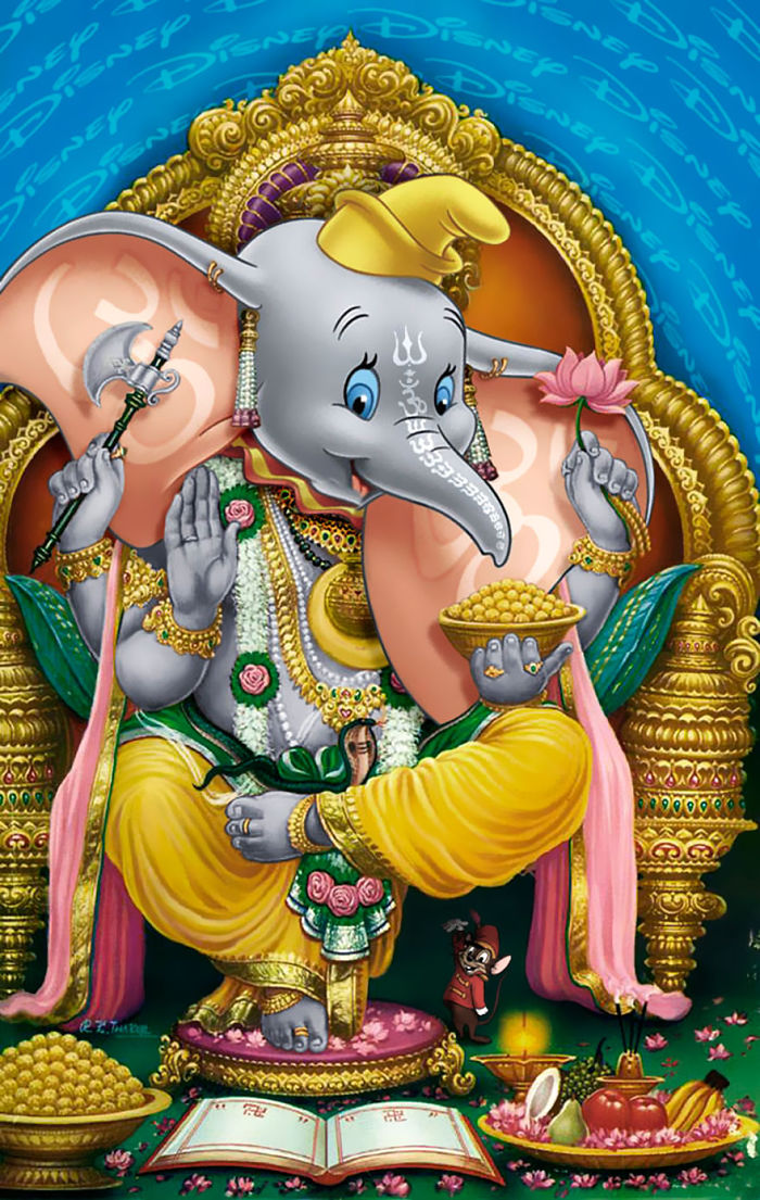 cartoon ganesha