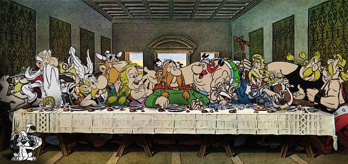 cartoon mustikos deipnos ovelix asterix