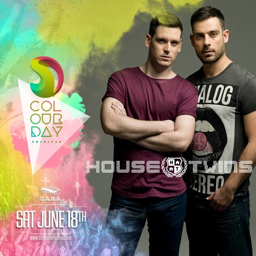house twins color day festival 2016