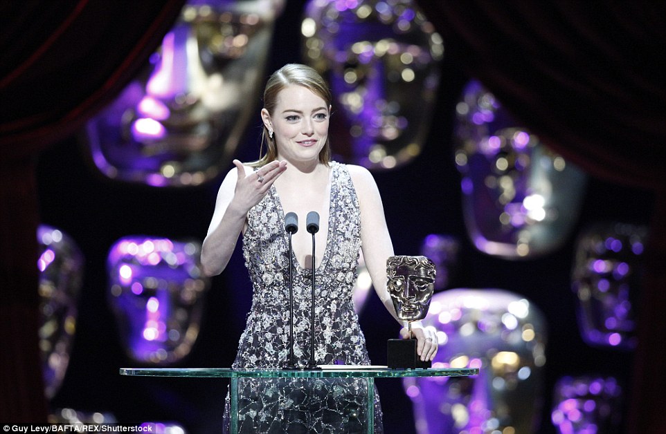 emma stone BAFTA