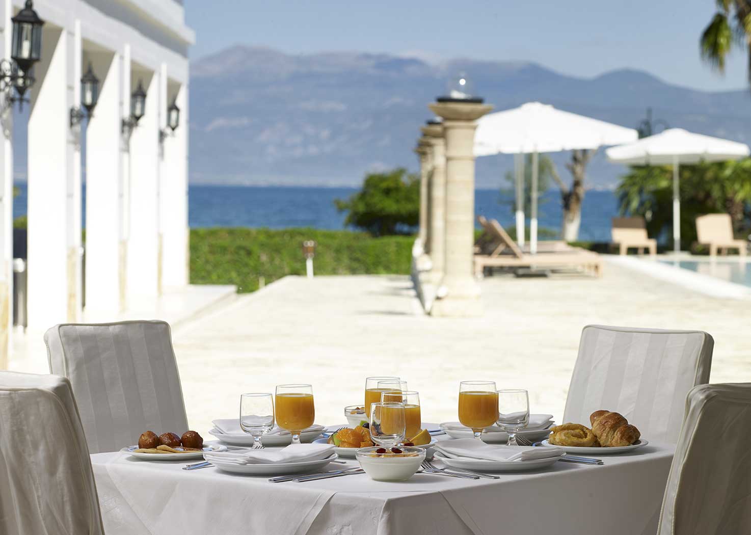 dining galini mitsis hotels greece kamena vourla 4