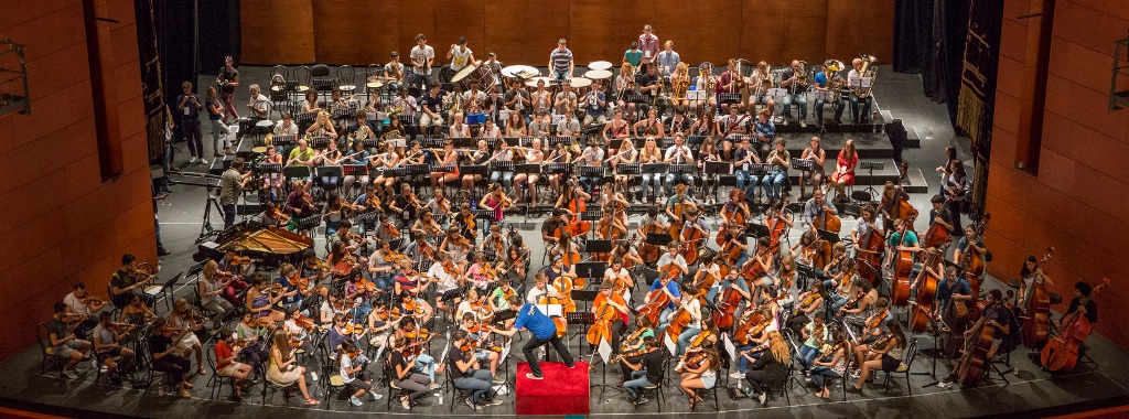 El Sistema Greece Site 6 Full orchestra SEYO 2015 photo Marco Caselli Nirmal
