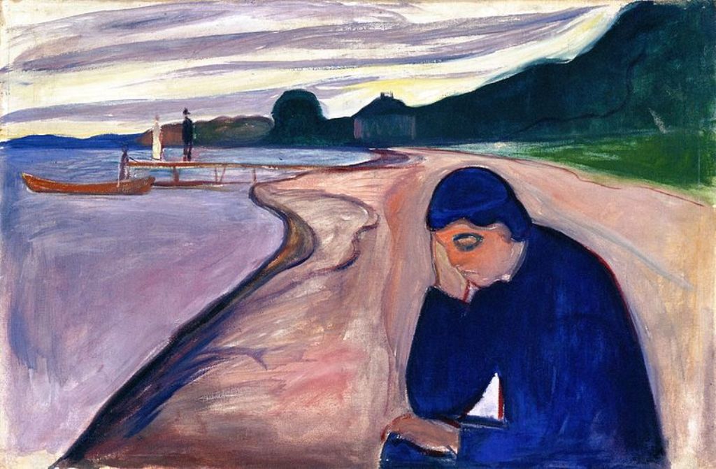 Edvard Munch Melancholy 1893