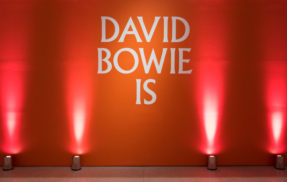 David Bowie is entrance