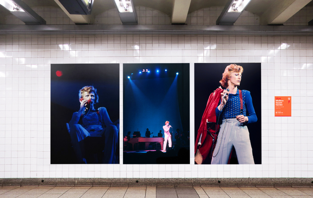 david bowie subway