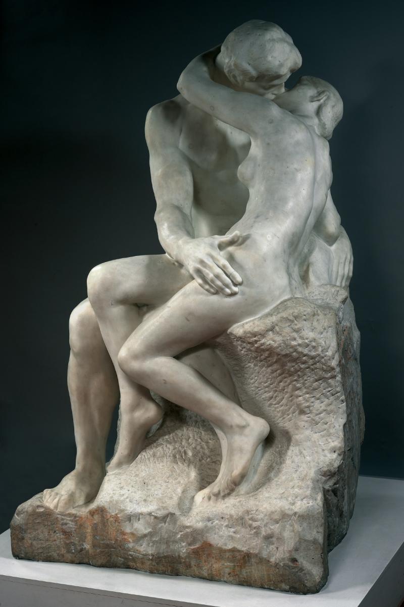 auguste rodin le baiser the kiss 1901