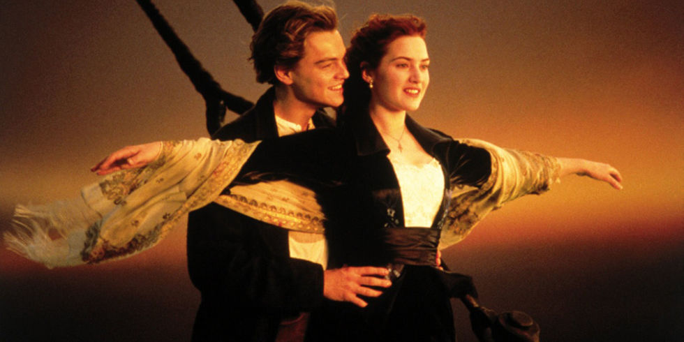 leonardo di caprio kate winslet