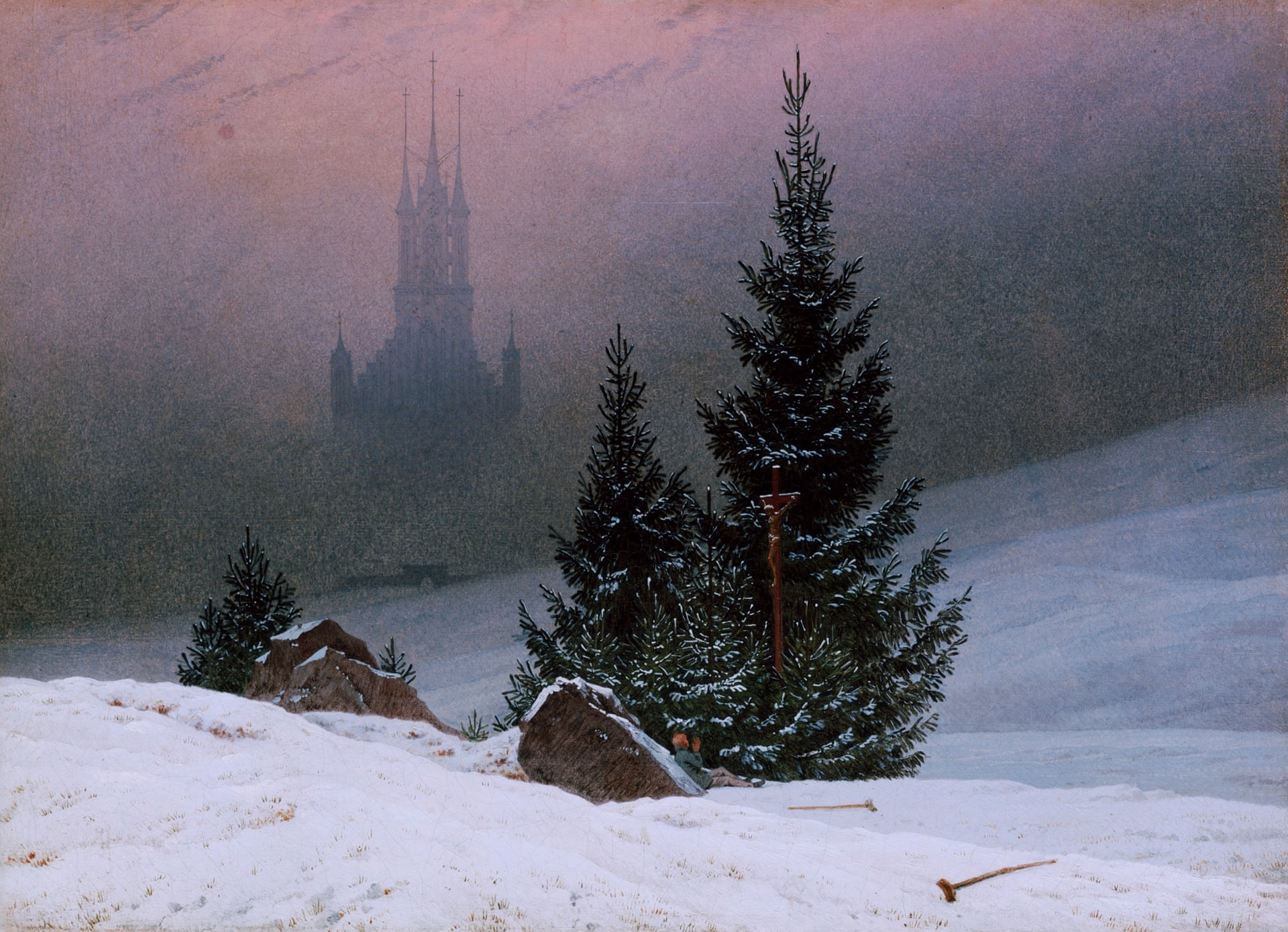 Χειμερινό τοπίο, Friedrich, 1811