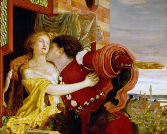 Ρωμαίος και Ιουλιέτα, Ford Madox Brown, 1870