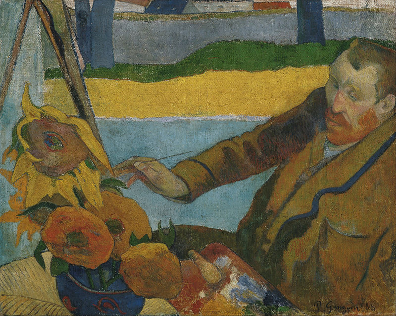 VAN-GOGH-Paul-Gauguin-The-Painter-of-Sunflowers-1888