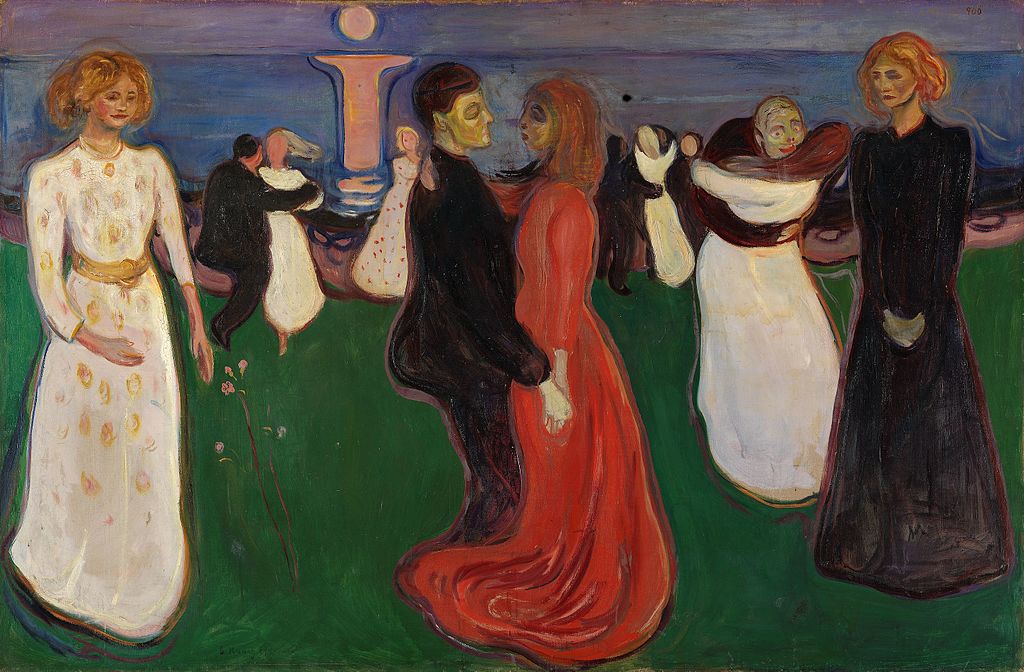 The Dance of life, 1899-1900, Edvard Munch, National Museum of Art, Norway