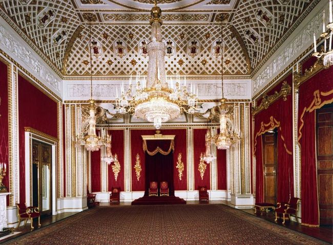 Αίθουσα του Θρόνου, Παλάτι του Μπάκιγχαμ