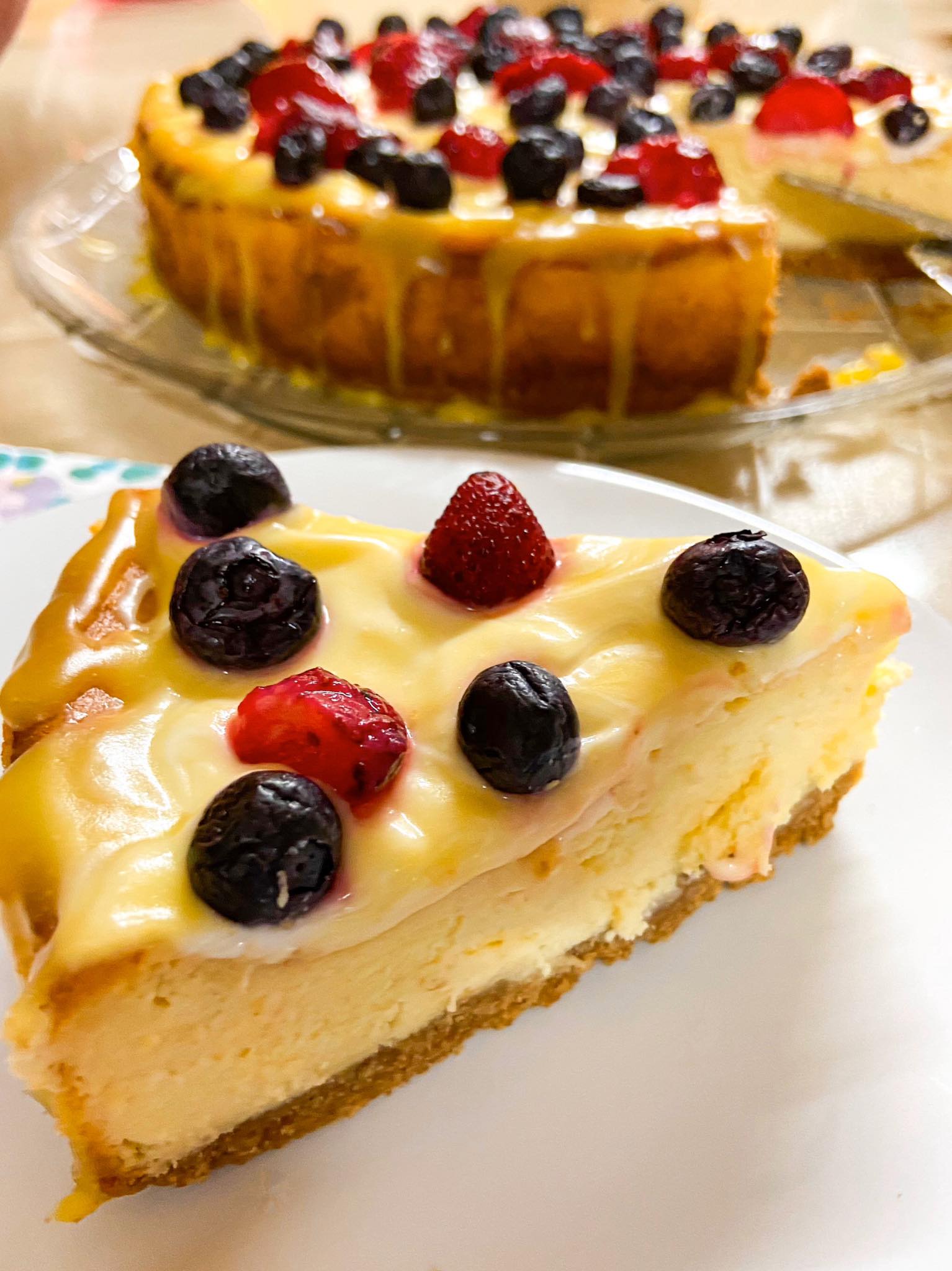 Cheesecake λεμόνι 