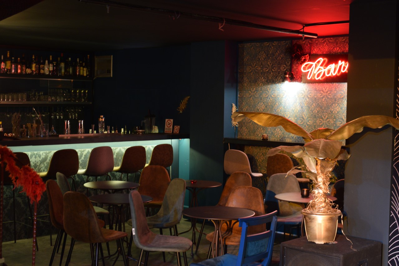 Το bar του Red Jasper Cabaret Theatre