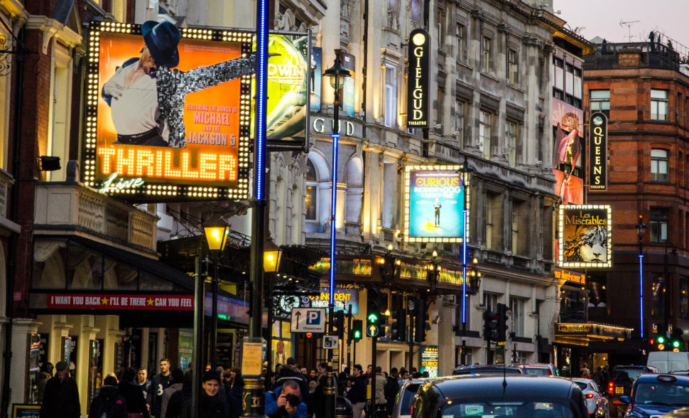 Το West End είναι η πιο "θεατρική" περιοχή του Λονδίνου