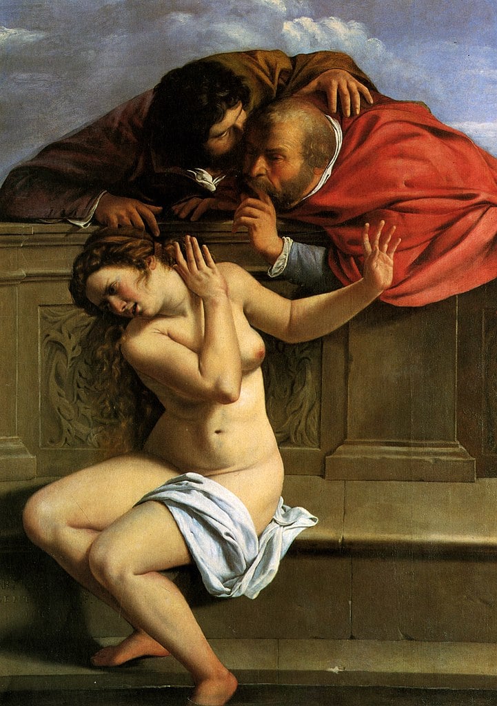 Sussana and the Elders (1610), Αρτεμισία Τζεντιλέσκι