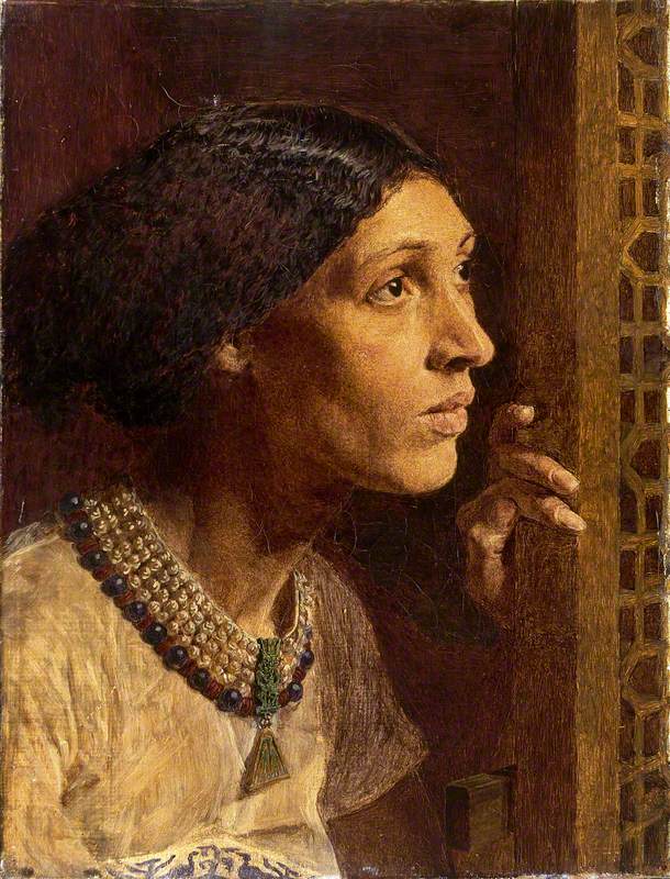 The Mother of Sisera, 1861, Albert Joseph Moore (1841–1893), Tullie House Museum and Art Gallery