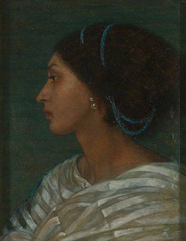 Fanny Eaton 1861, Joanna Mary Wells (1831–1861), Yale Center for British Art