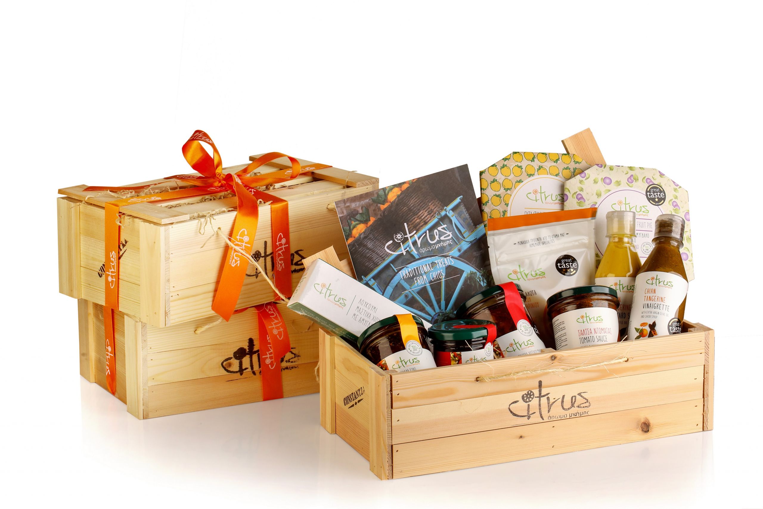 Χριστουγεννιάτικη σύνθεση «Citrus Chios All Day»