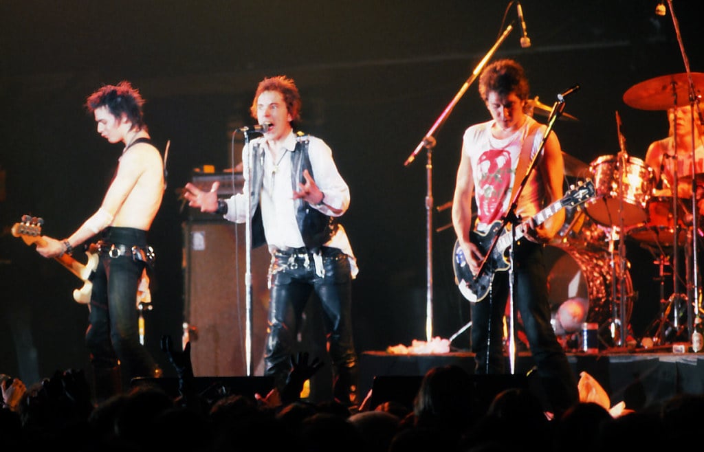 Οι Sex Pistols στην τελευταία τους συναυλία, 14 Ιανουαρίου 1978