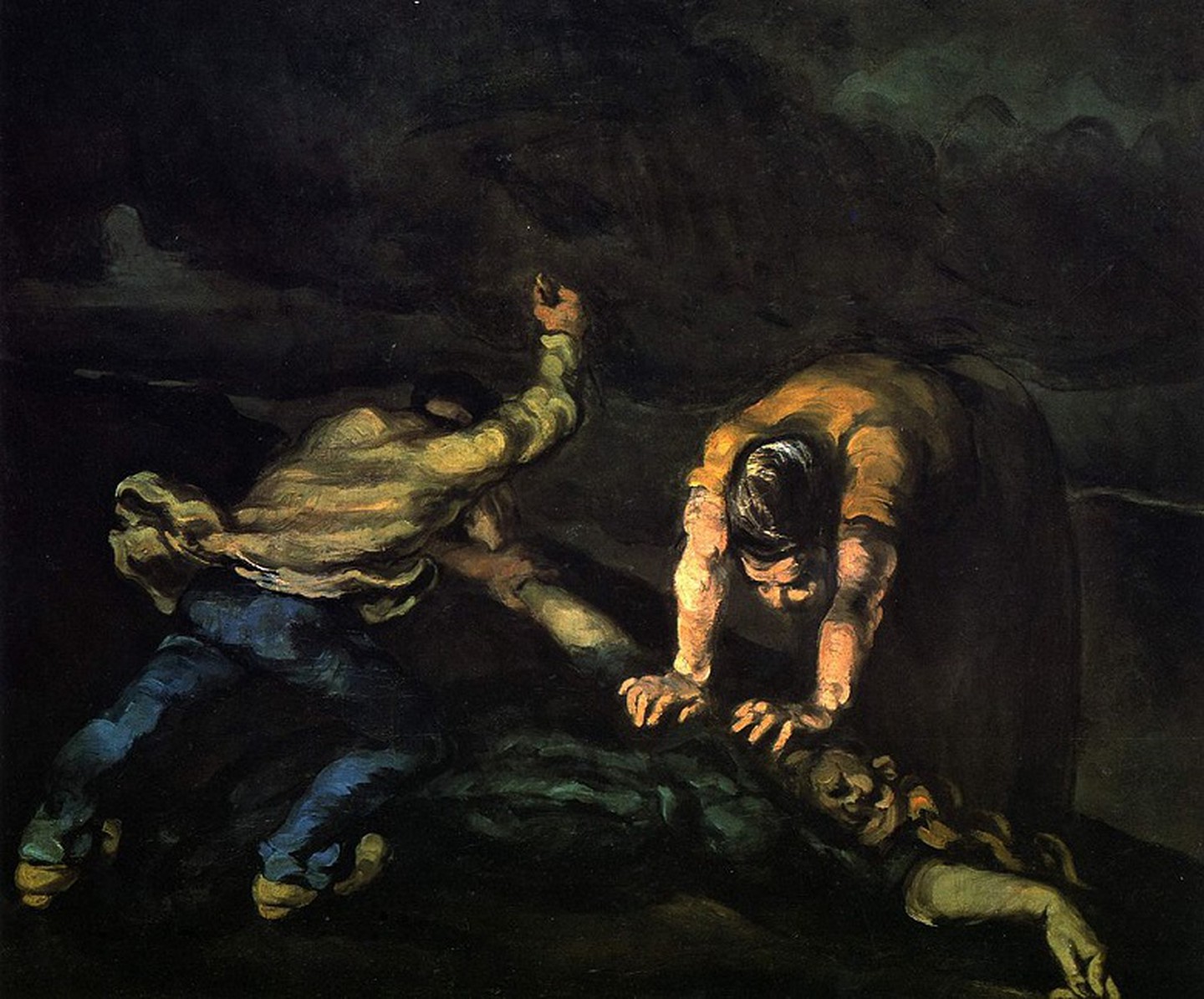 Πωλ Σεζάν, Ο Φόνος, 1867-1870, Walker Art Gallery, Λίβερπουλ 