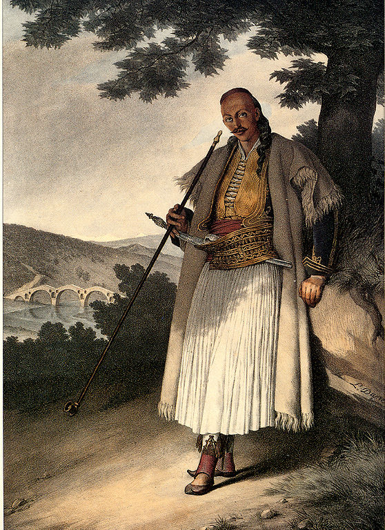 "Έλληνας πολεμιστής από τα Γιάννενα" (1820)