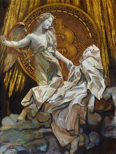 Το Bitcoin Angel του Trevor Jones πουλήθηκε ως NFT, Φωτογραφία/credits: Trevor Jones