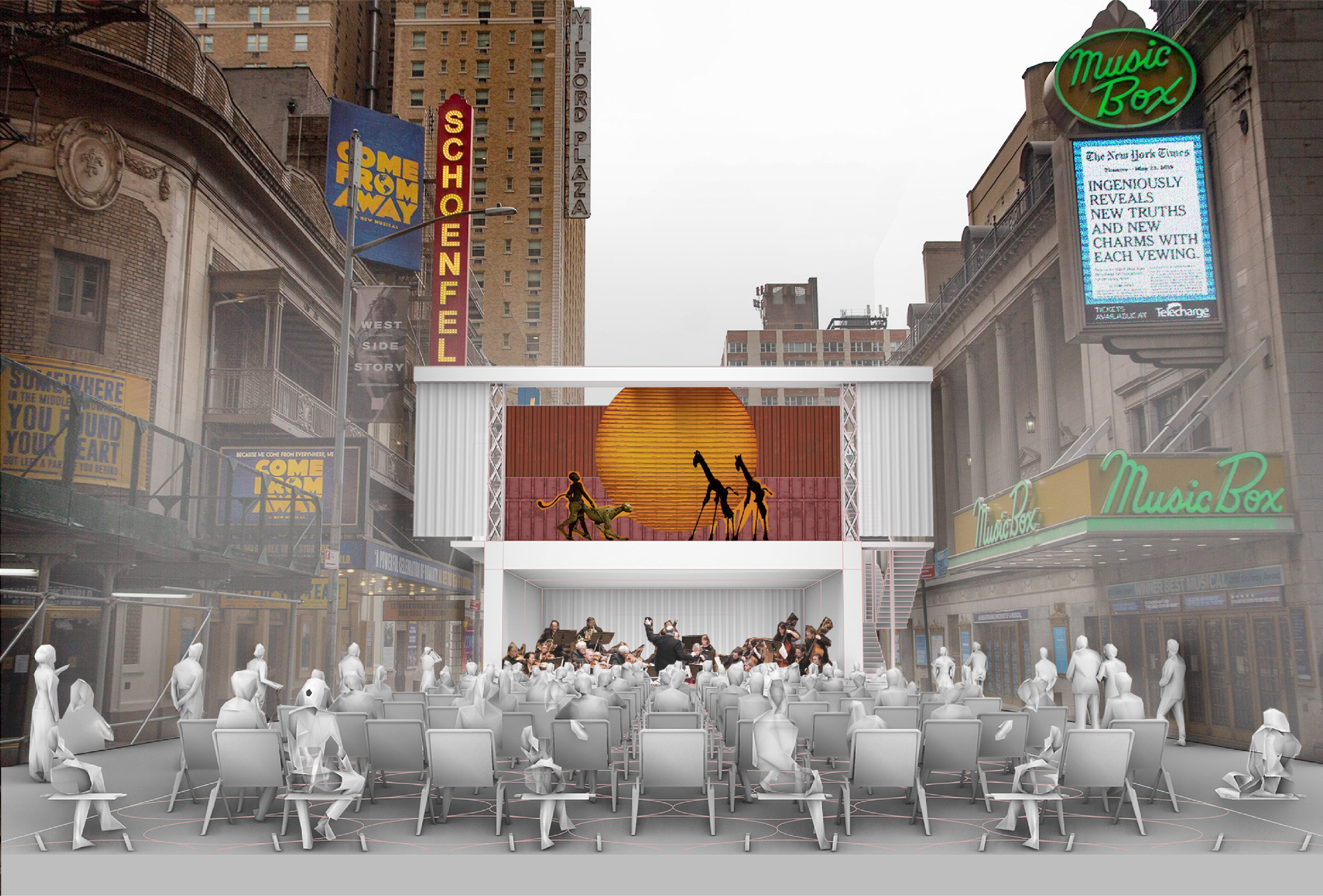 Θέατρο μέσα σε... κοντέινερ στην Νέα Υόρκη, Φωτογραφία/Credits: Marvel Architects