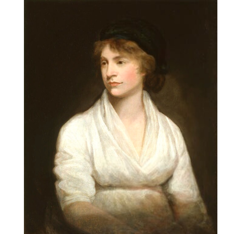 John Opie, Mary Wollstonecraft (circa 1797). National Portrait Gallery, London