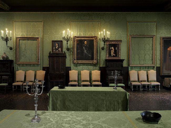 Οι πίνακες των κλεμμένων έργων του Ρέμπραντ. © Isabella Stewart Gardner Museum