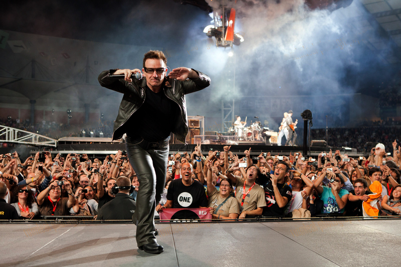 U2 360 Degrees Tour 2010, credits: Rui M. Leal / Wikimedia