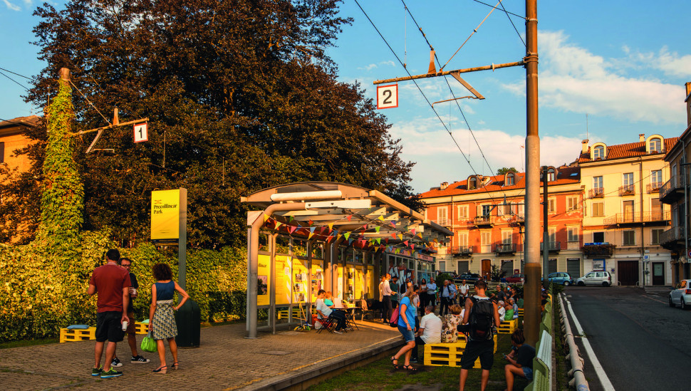 Το υπέροχο πάρκο στη γραμμή των τραμ του Τορίνο, φωτογραφία/credits: Torino Stratosferica