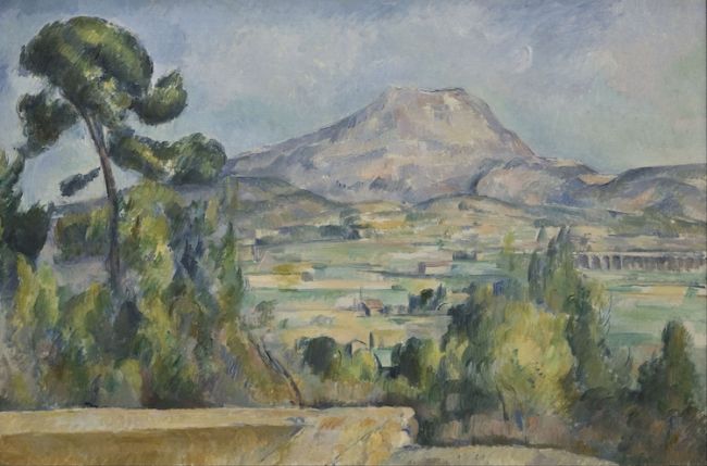 Paul Cézanne, “Mount Saint Victoire” (ca. 1890) / Φωτογραφία: Google Arts & Culture via Wikimedia Commons Public Domain