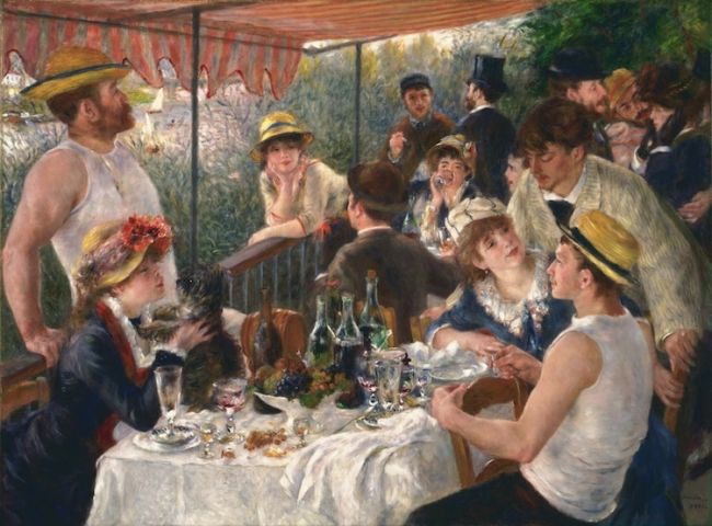 Pierre-Auguste Renoir “Luncheon of the Boating Party” (1880-1881) / Φωτογραφία: The Phillips Collection via Google Arts & Culture Public Domain