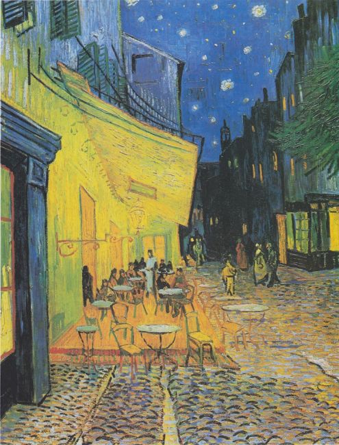 Vincent Van Gogh, “Café Terrace at Night” (1888) / Φωτογραφία: Wikimedia Commons Public Domain