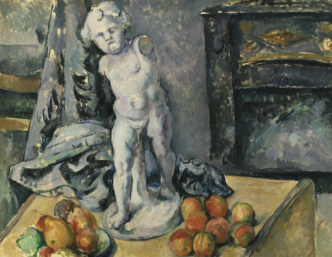 Paul Cézanne, “Still Life with Plaster Cupid” (ca. 1890s) / Φωτογραφία: Nationalmuseum via Wikimedia Commons Public Domain)