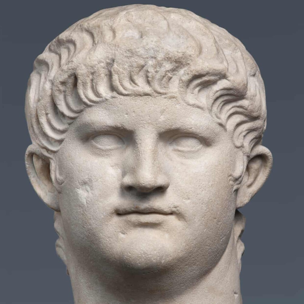 Μαρμάρινη κεφαλή του Νέρωνα. Φωτογραφία: British Museum