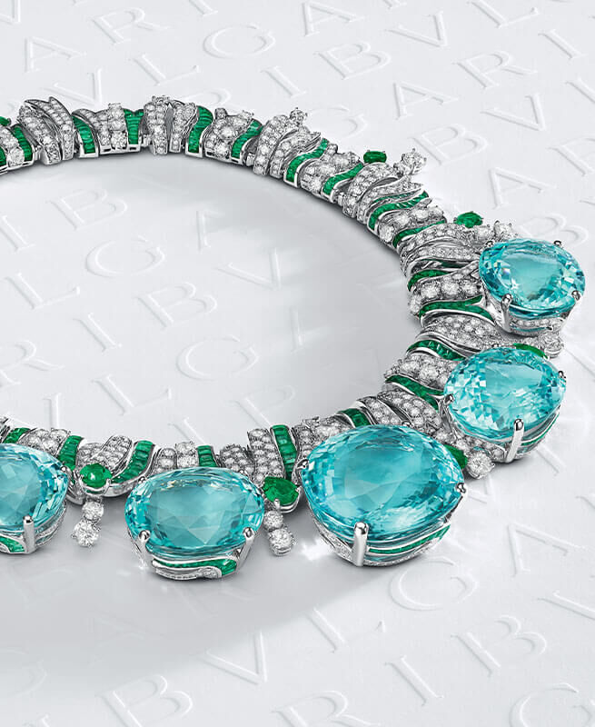 Περιδέραιο The Mediterranean Queen. Photo courtesy Bulgari.