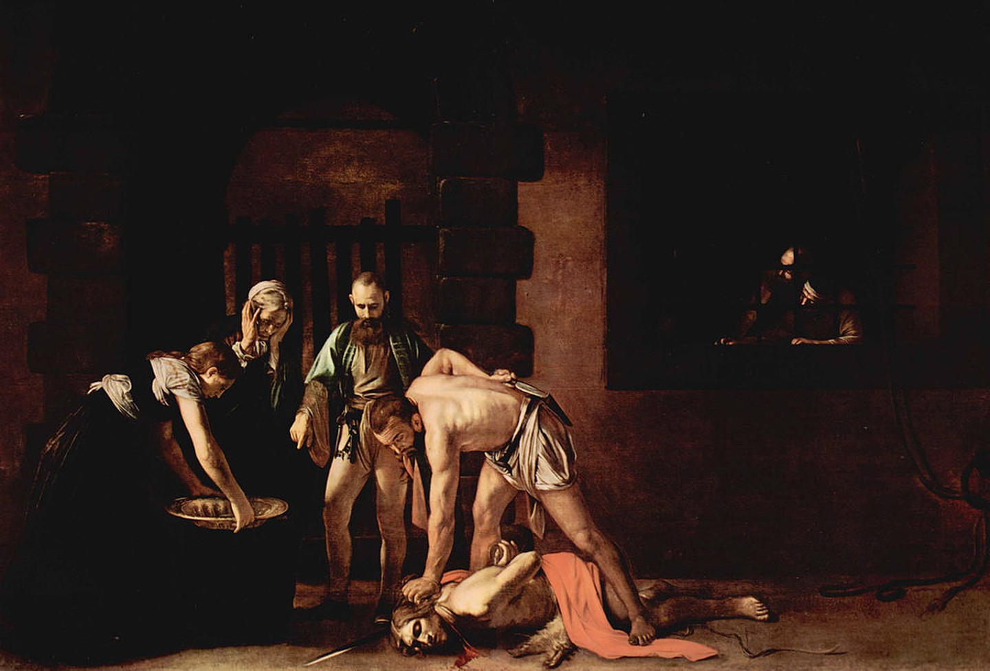 Ο αποκεφαλισμός του Ιωάννη, 1608. Φωτογραφία: Caravaggio/WikiCommons