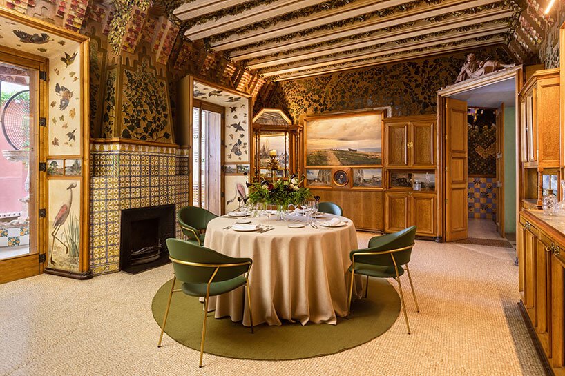 Η τραπεζαρία του casa vicens. Φωτογραφία: courtesy of airbnb